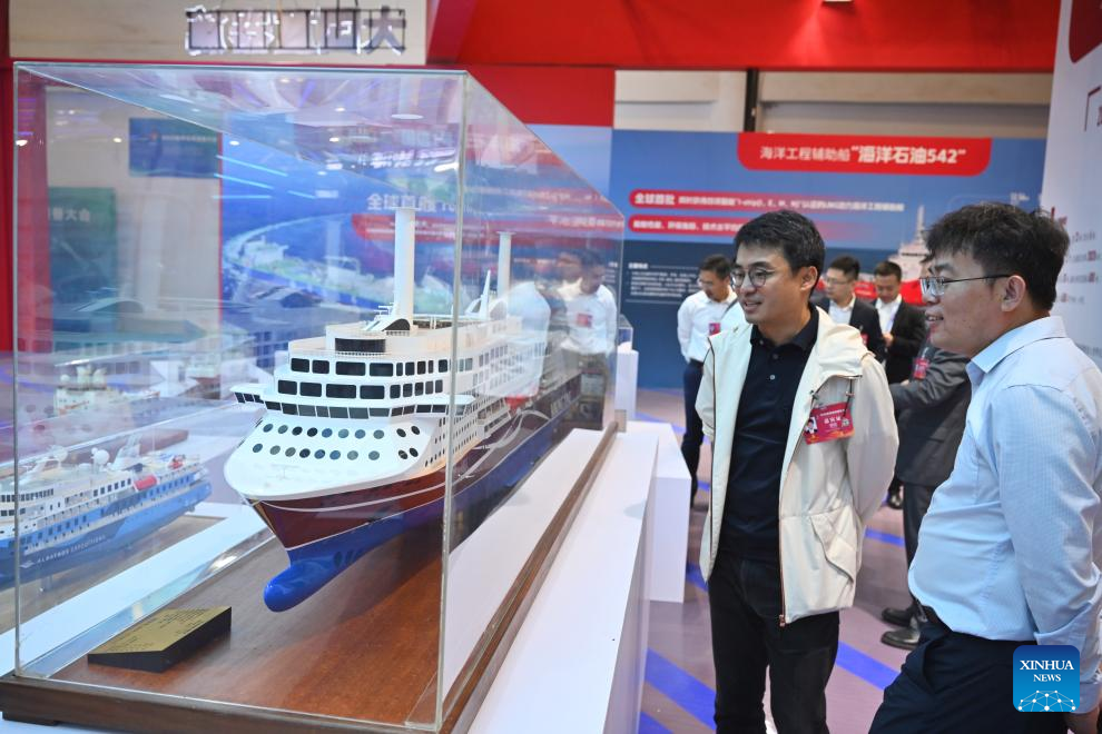World Marine Equipment Conference opens in east China's Fujian