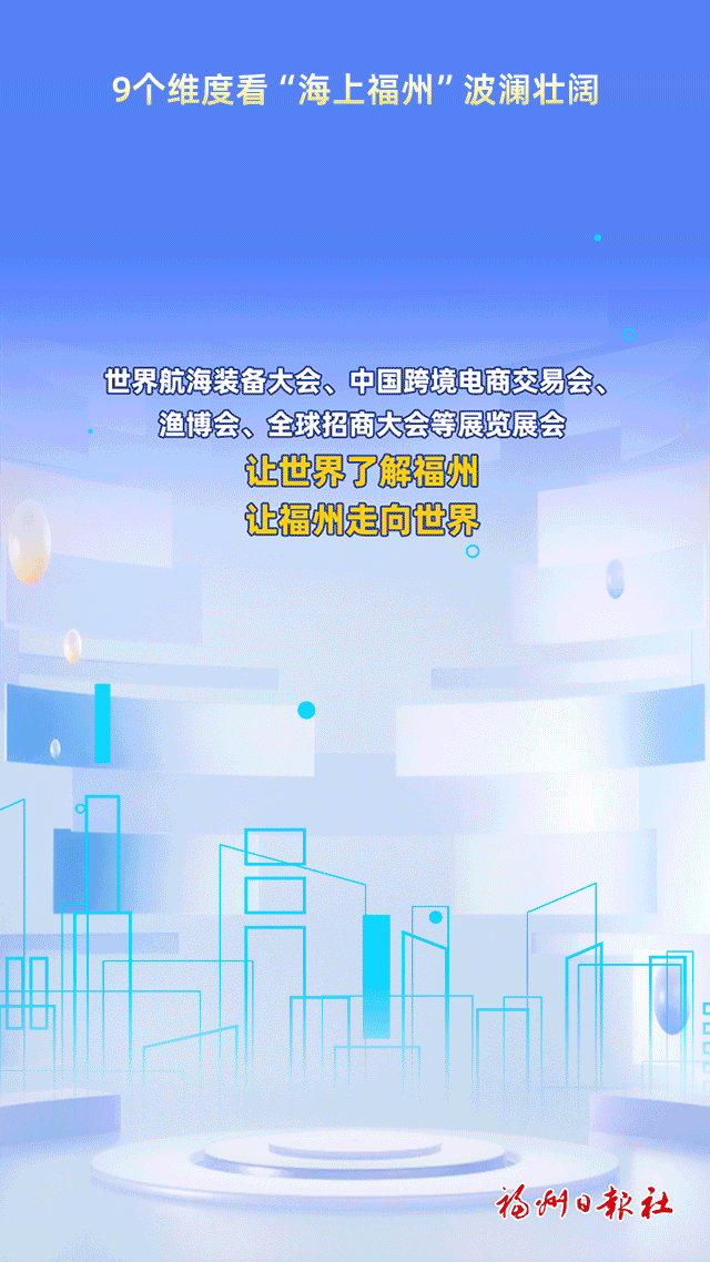 动起来了！9个维度看“海上福州”波澜壮阔！