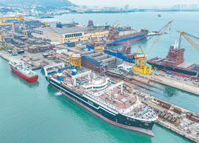 China's shipbuilding industry continues to lead global race