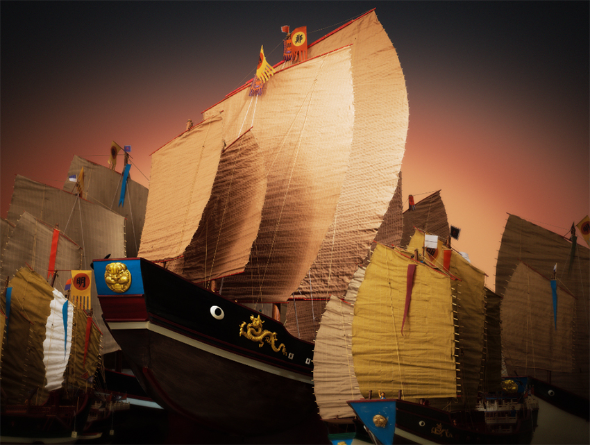 Artisan builds models of Chinese navigator Zheng He's fleet, revives glorious adventure
