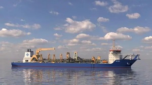Building of huge dredger underway