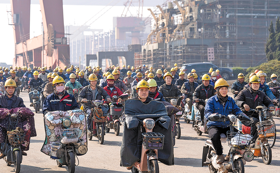 Shipbuilders ride wave of success