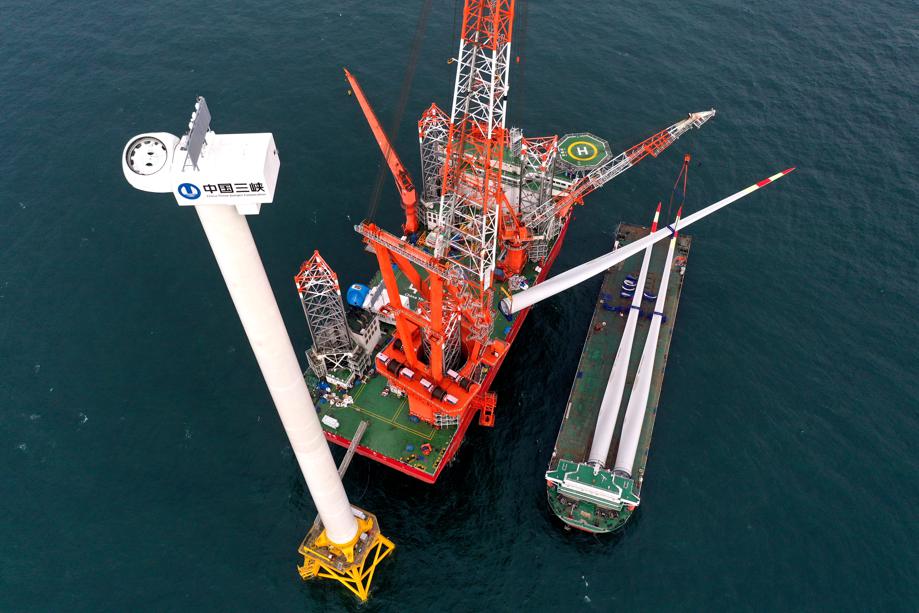 Offshore wind project achieves full power generation