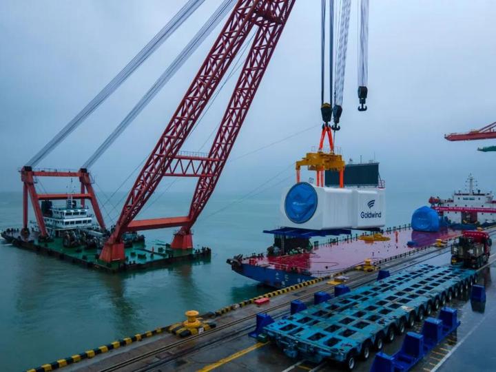 The World's First! Departure from Jiangyin Port in Fuqing!