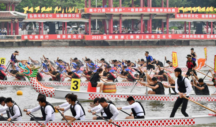 Dragon Boat Race in Fujian
