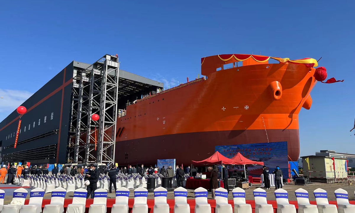 China's first ultradeep water drillship to be delivered in 2024; key advance in nation's deep-sea exploration