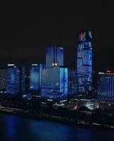 璀璨灯光秀闪耀夜空！大会氛围感拉满！