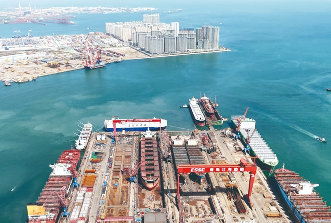 一季度海洋生产总值同比增长5.7%