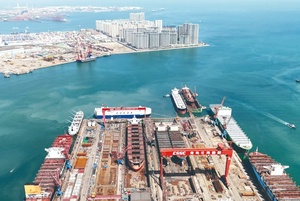 一季度海洋生产总值同比增长5.7%