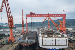 福州造船业驶出“新航迹”